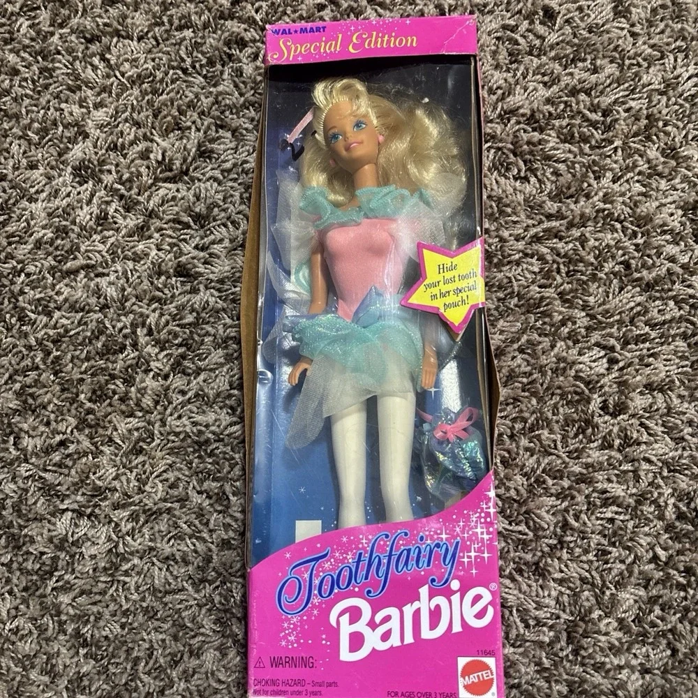 1994 Walmart Special Edition Tooth Fairy Barbie Doll